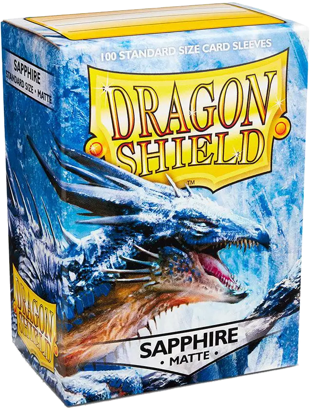 Dragon Shield Game Sleeves Matte Sapphire 100Ct Pack