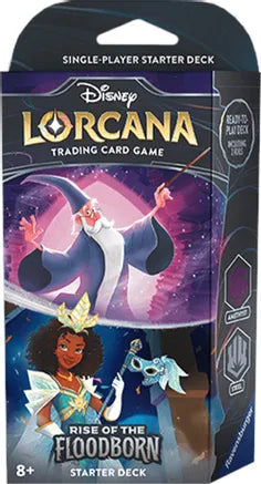 Disney Lorcana TCG: Rise of the Floodborn Starter Deck Merlin & Tiana Dragon's Keep Online Disney Lorcana TCG: Rise of the Floodborn Starter Deck Merlin & Tiana Dragon's Keep Online