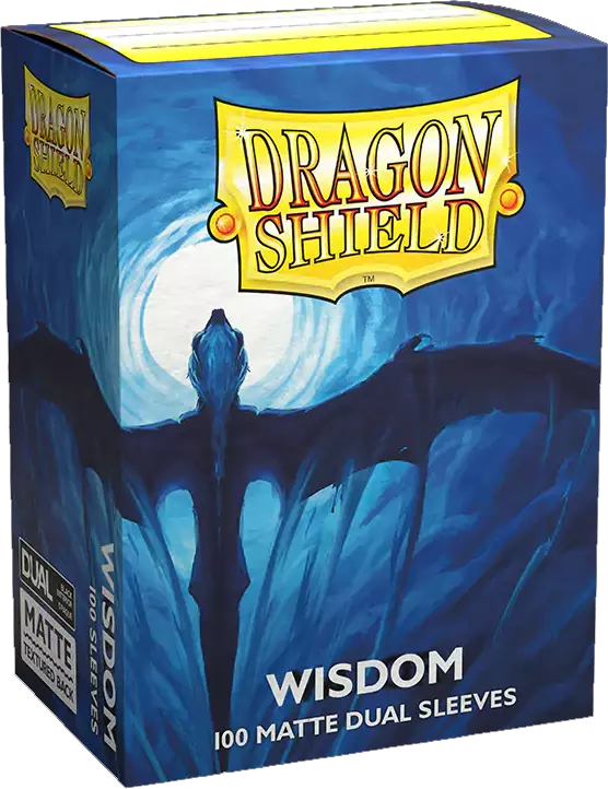 Dragon Shield Game Sleeves Matte Dual Wisdom 100ct Pack