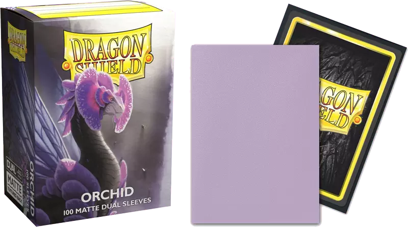 Dragon Shield Game Sleeves Matte Dual Orchid 100Ct Pack