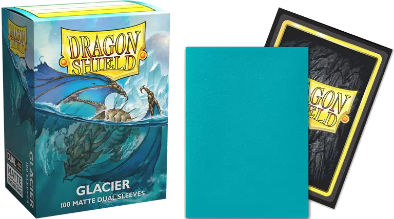 Dragon Shield Game Sleeves Matte Dual Glacier 100ct Pack