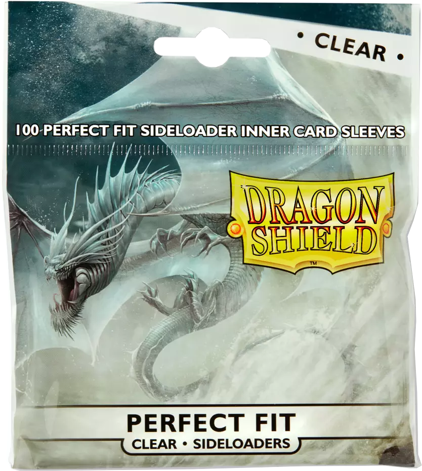 Dragon Shield Perfect Fit Sideloading Clear 100Ct Pack
