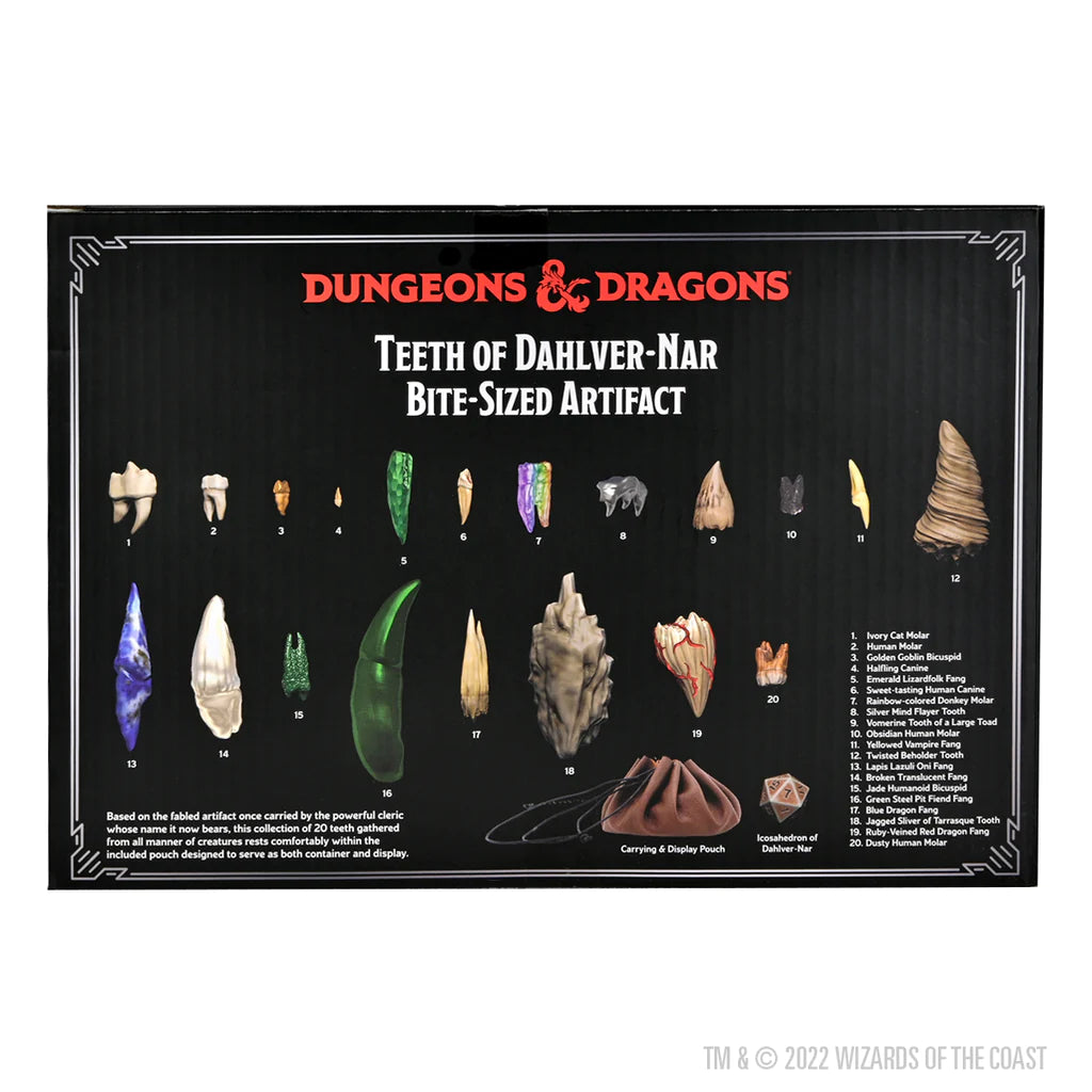 Dungeons & Dragons: Replicas of the Realms - Teeth of Dahlver-Nar Bite-Sized Artifact