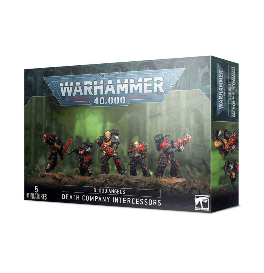 warhammer 40,000 Blood Angels, death company intercessors