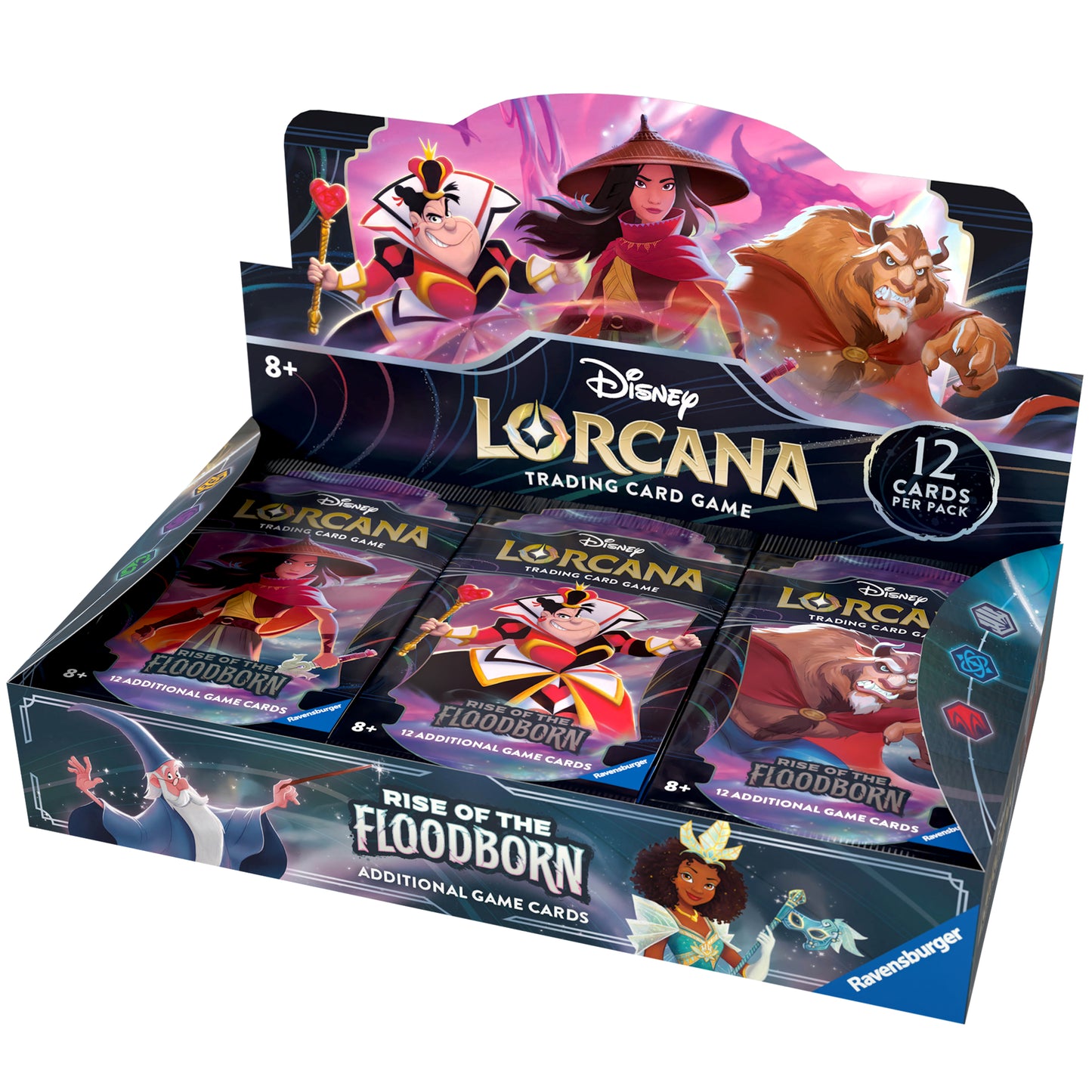 Disney Lorcana TCG: Rise of the Floodborn - Booster Display (24 Boosters)