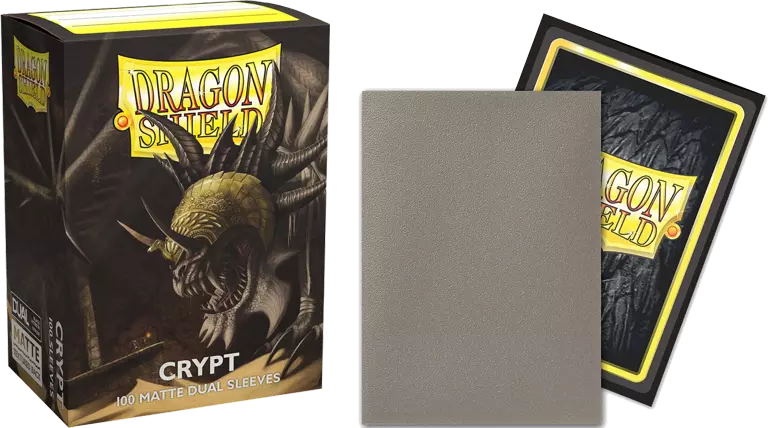 Dragon Shield Game Sleeves Matte Dual Crypt 100ct Pack