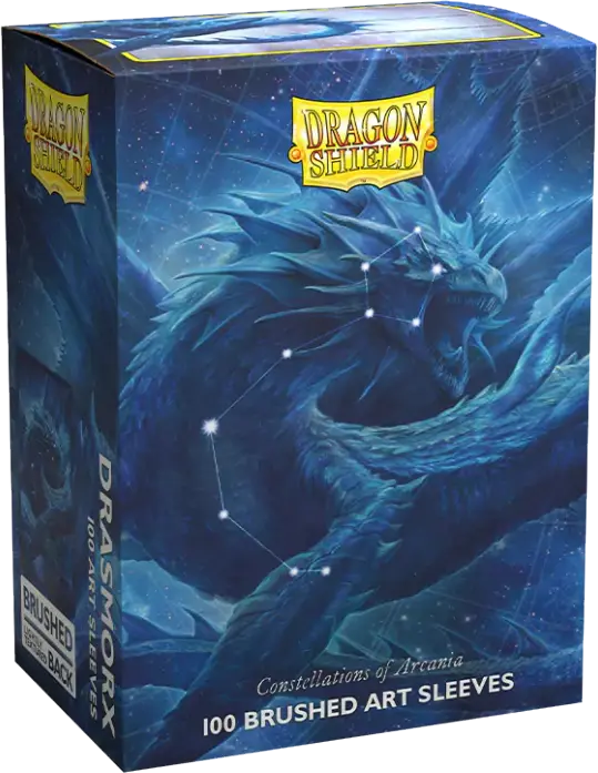 Dragon Shield Game Sleeves Art Constellation Drasmorx Brushed