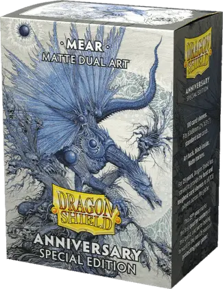 Dragon Shield Game Sleeves Matte Dual Art Mear Anniversary Special Edition