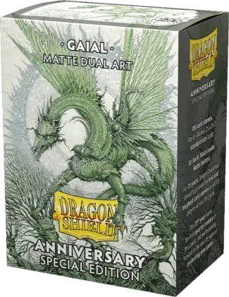Dragon Shield Game Sleeves Matte Dual Art Gaial Anniversary Special Edition