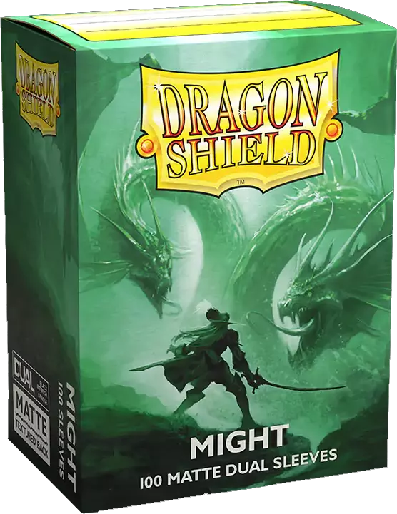 Dragon Shield Game Sleeves Matte Dual Might 100ct Pack