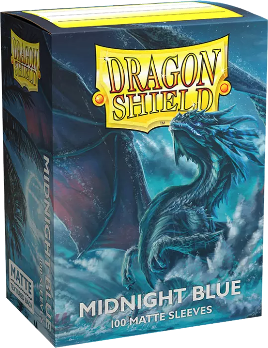 Dragon Shield Game Sleeves Matte Midnight Blue 100ct