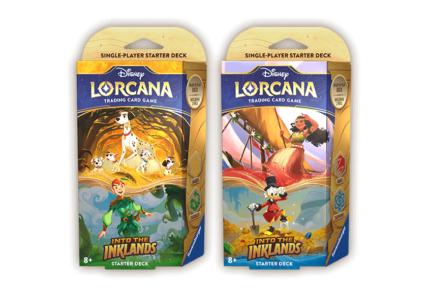 Disney Lorcana TCG: Into the Inklands Starter Deck Pongo & Peter Pan Disney Lorcana TCG: Into the Inklands Starter Deck Pongo & Peter Pan
