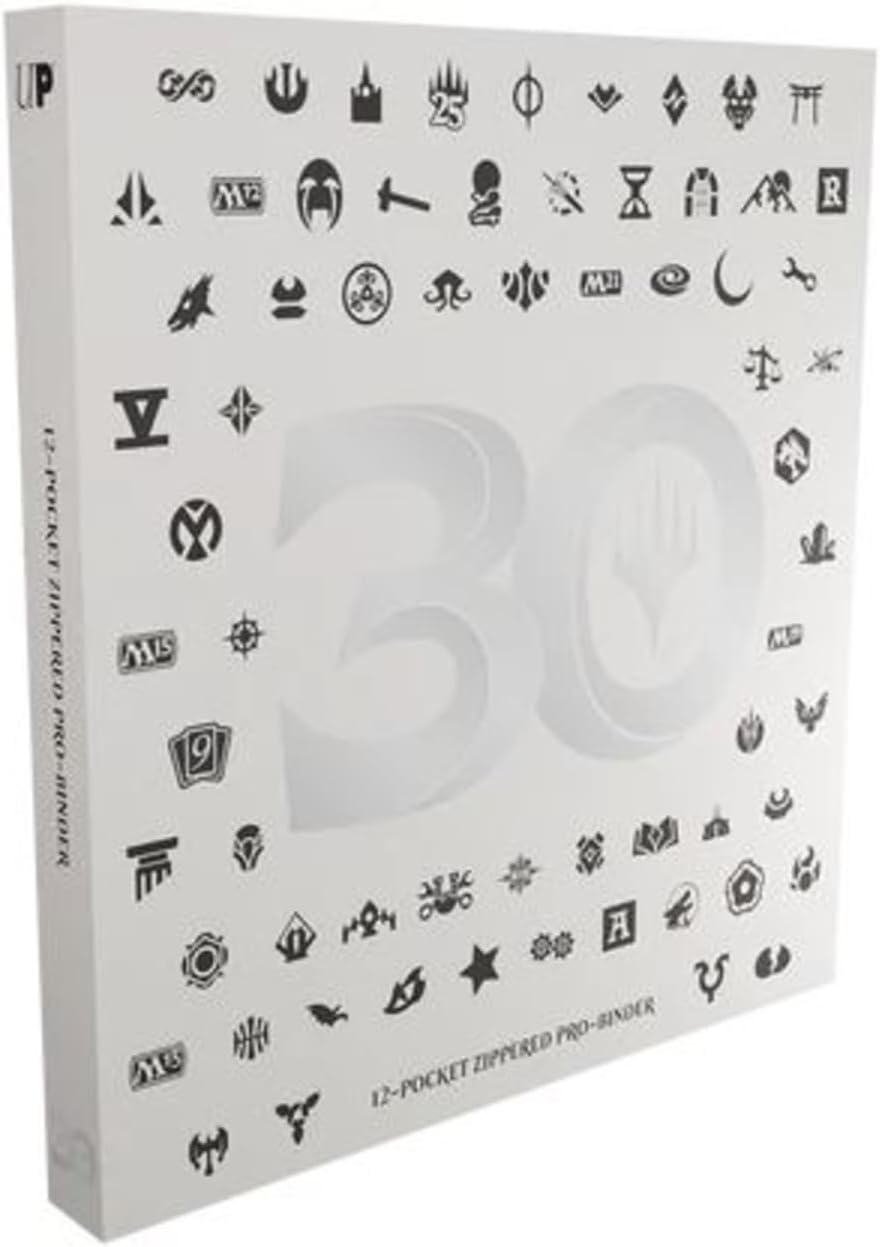 Magic the Gathering 30th Anniversary 12-Pocket Zip Pro Binder