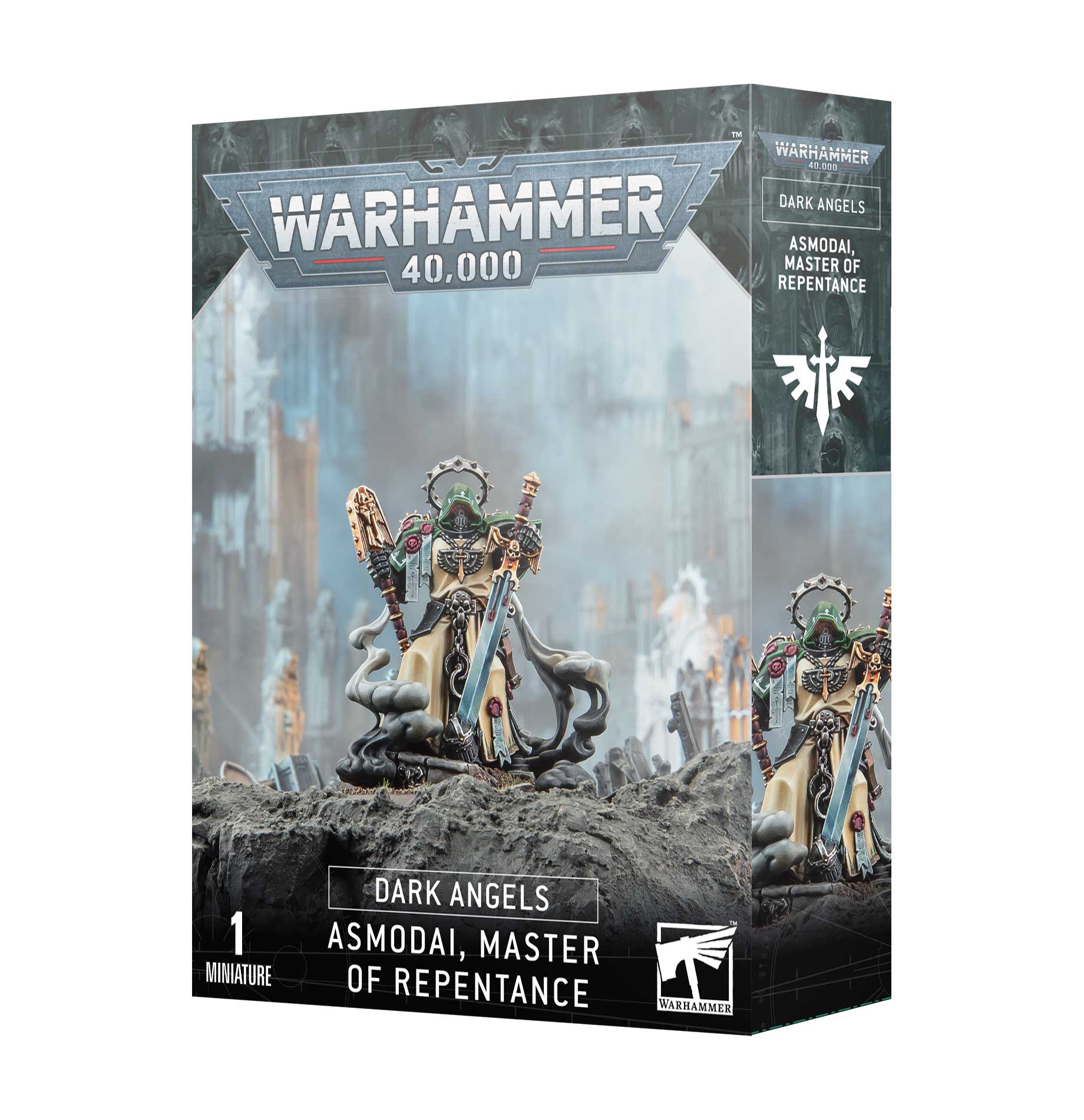 warhammer 40,000 Dark angels, asmodai master of repentance