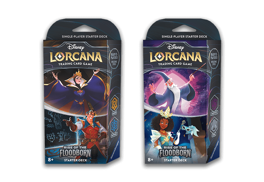 Disney Lorcana TCG: Rise of the Floodborn Starter Deck - The Queen & Gaston