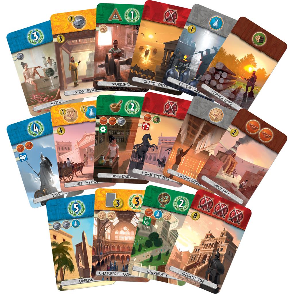 7 Wonders Duel Board Game