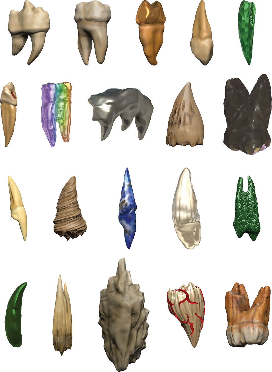 Dungeons & Dragons: Replicas of the Realms - Teeth of Dahlver-Nar Bite-Sized Artifact