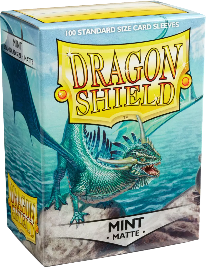 Dragon Shield Game Sleeves Matte Mint 100Ct Pack