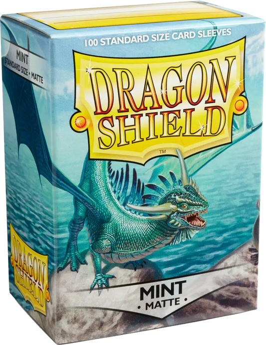 Dragon Shield Game Sleeves Matte Mint 100Ct Pack