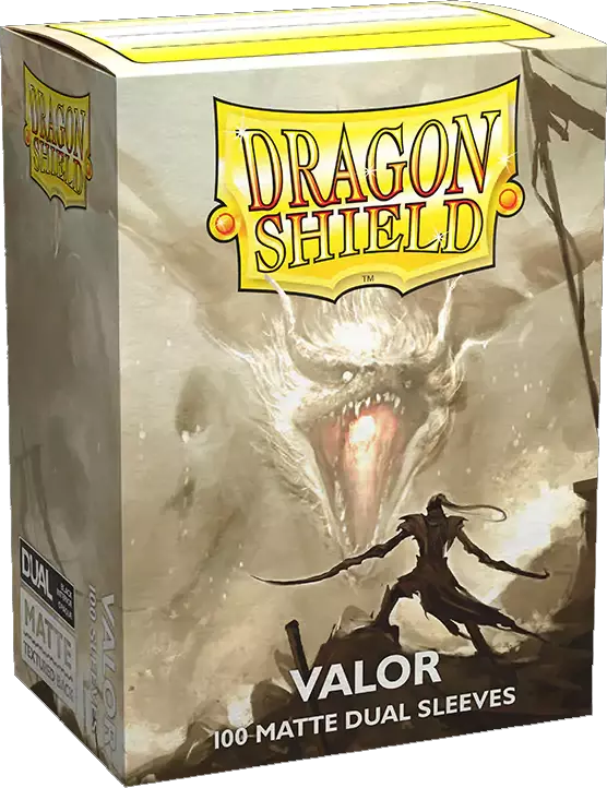 Dragon Shield Game Sleeves Matte Dual Valor 100ct Pack