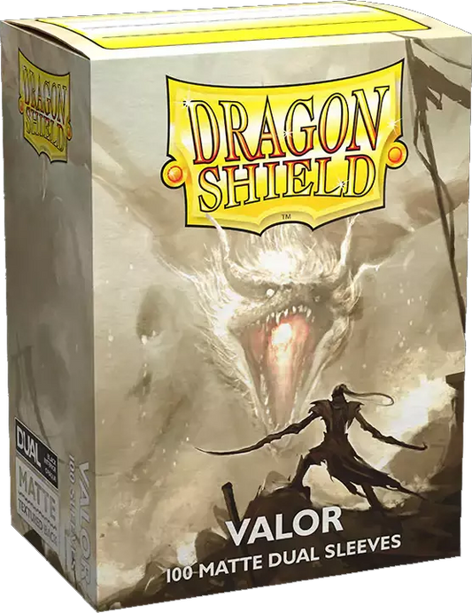 Dragon Shield Game Sleeves Matte Dual Valor 100ct Pack