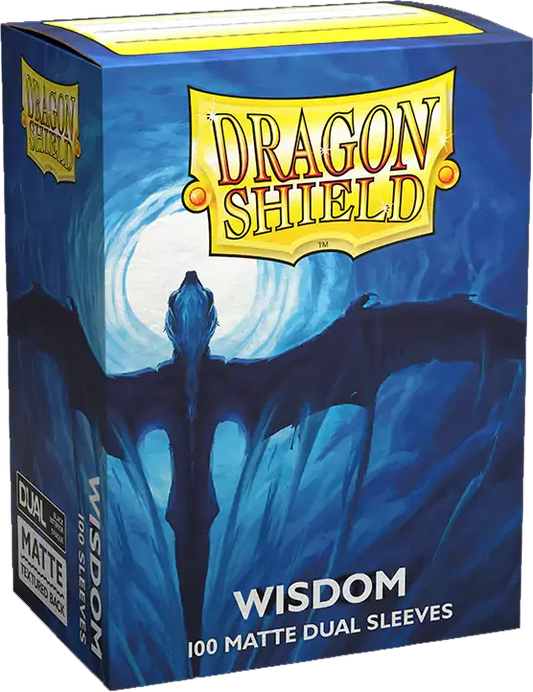 Dragon Shield Game Sleeves Matte Dual Wisdom 100ct Pack