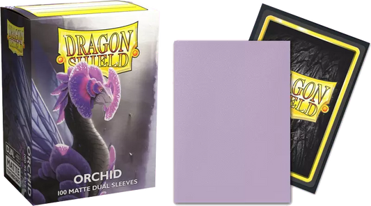 Dragon Shield Game Sleeves Matte Dual Orchid 100Ct Pack