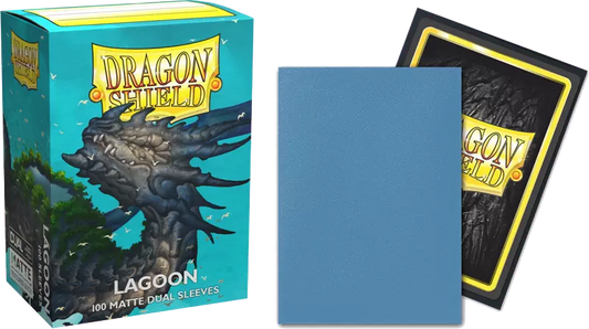 Dragon Shield Game Sleeves Matte Dual Lagoon 100Ct Pack