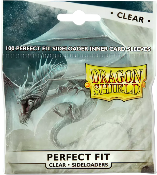 Dragon Shield Perfect Fit Sideloading Clear 100Ct Pack
