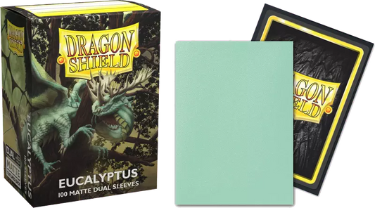 Dragon Shield Game Sleeves Matte Dual Eucalyptus 100Ct Pack