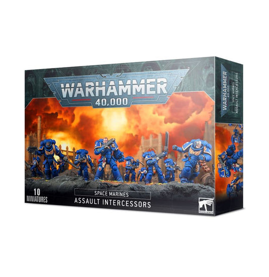 warhammer 40,000 space marines, assault intercessors
