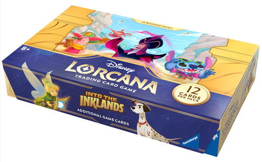 Disney Lorcana TCG: Into the Inklands - Booster Display (24 Boosters)