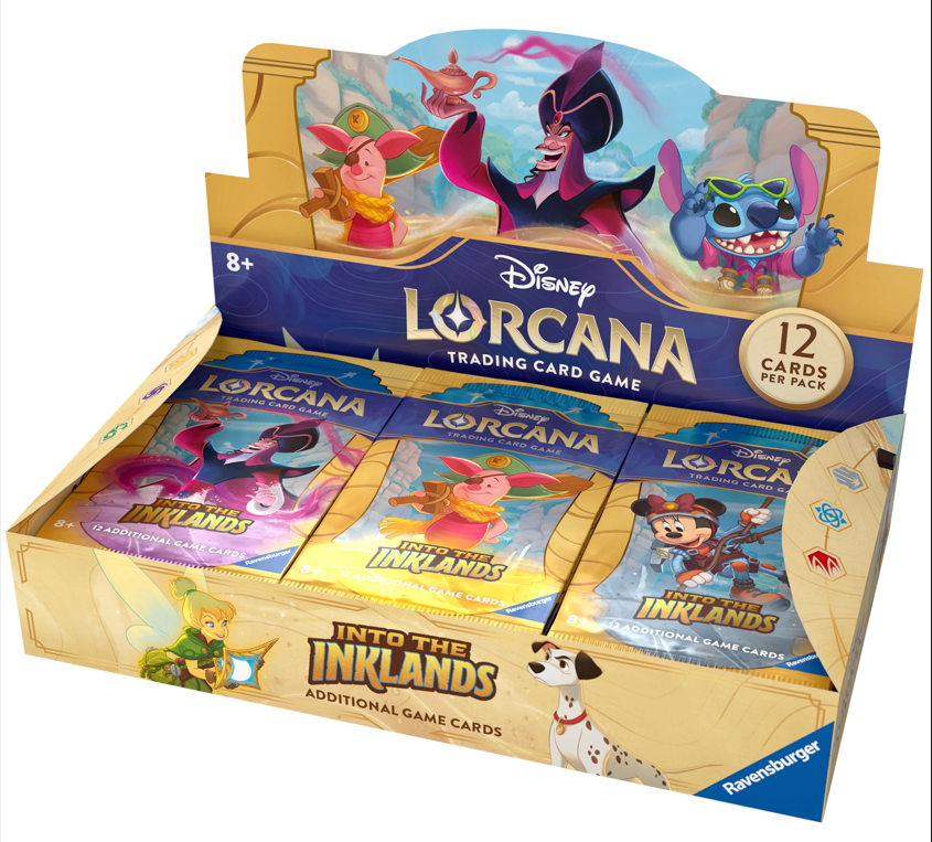 Disney Lorcana TCG: Into the Inklands - Booster Display (24 Boosters)