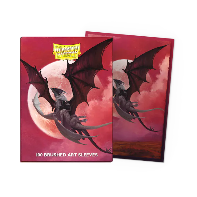 Dragon Shields: (100) Brushed Art - Valentines 2024