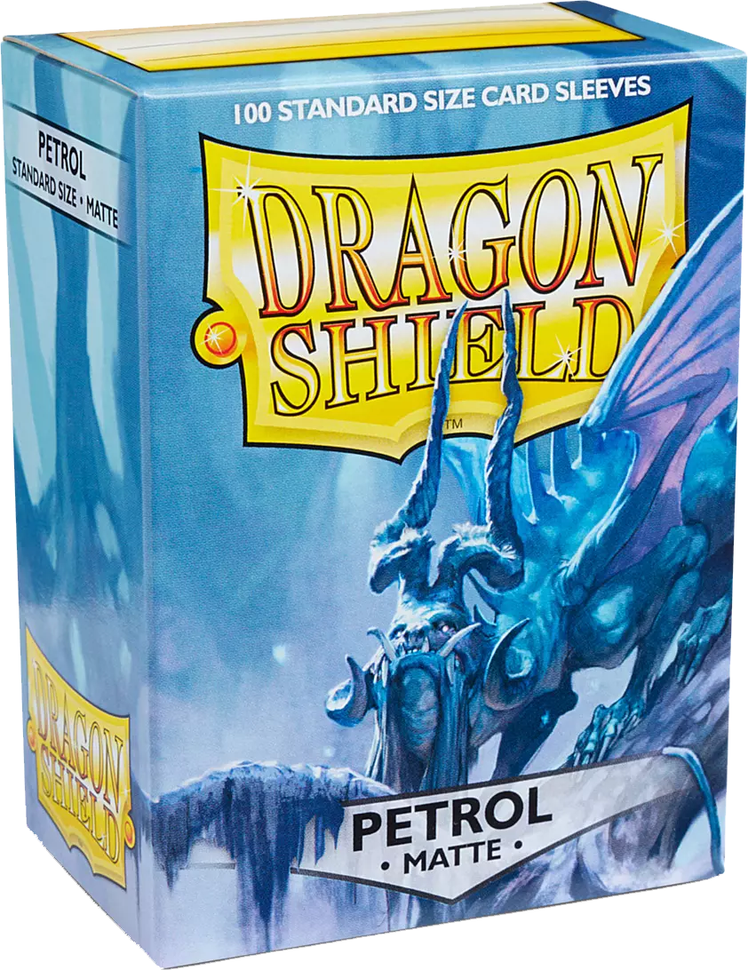 Dragon Shield Game Sleeves Matte Petrol 100Ct Pack