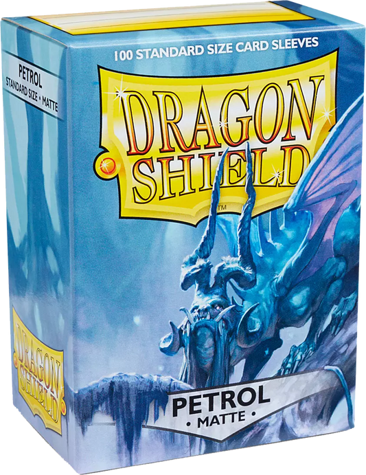 Dragon Shield Game Sleeves Matte Petrol 100Ct Pack