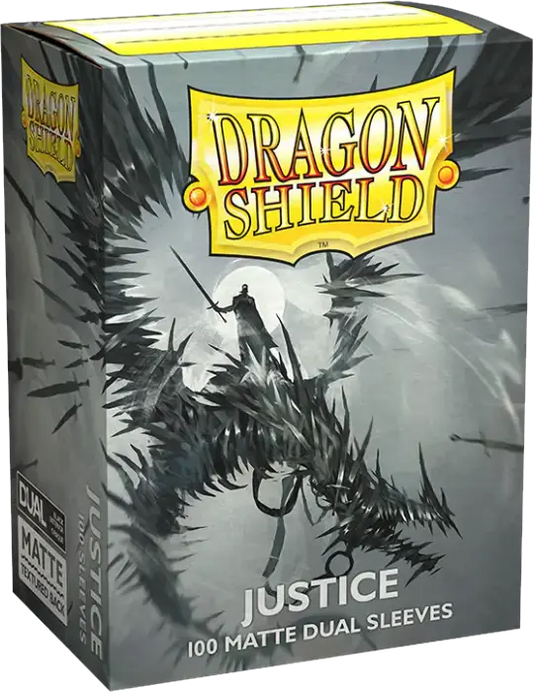 Dragon Shield Sleeves Matte Dual Justice 100ct Pack