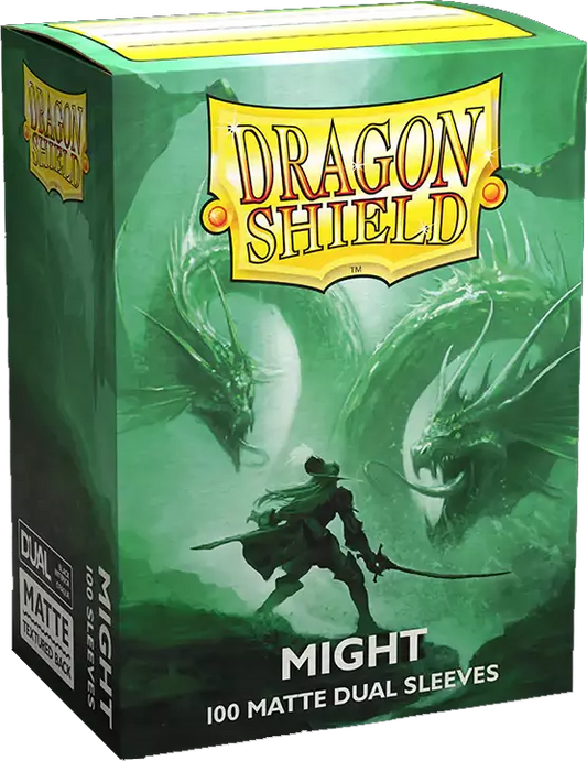 Dragon Shield Game Sleeves Matte Dual Might 100ct Pack