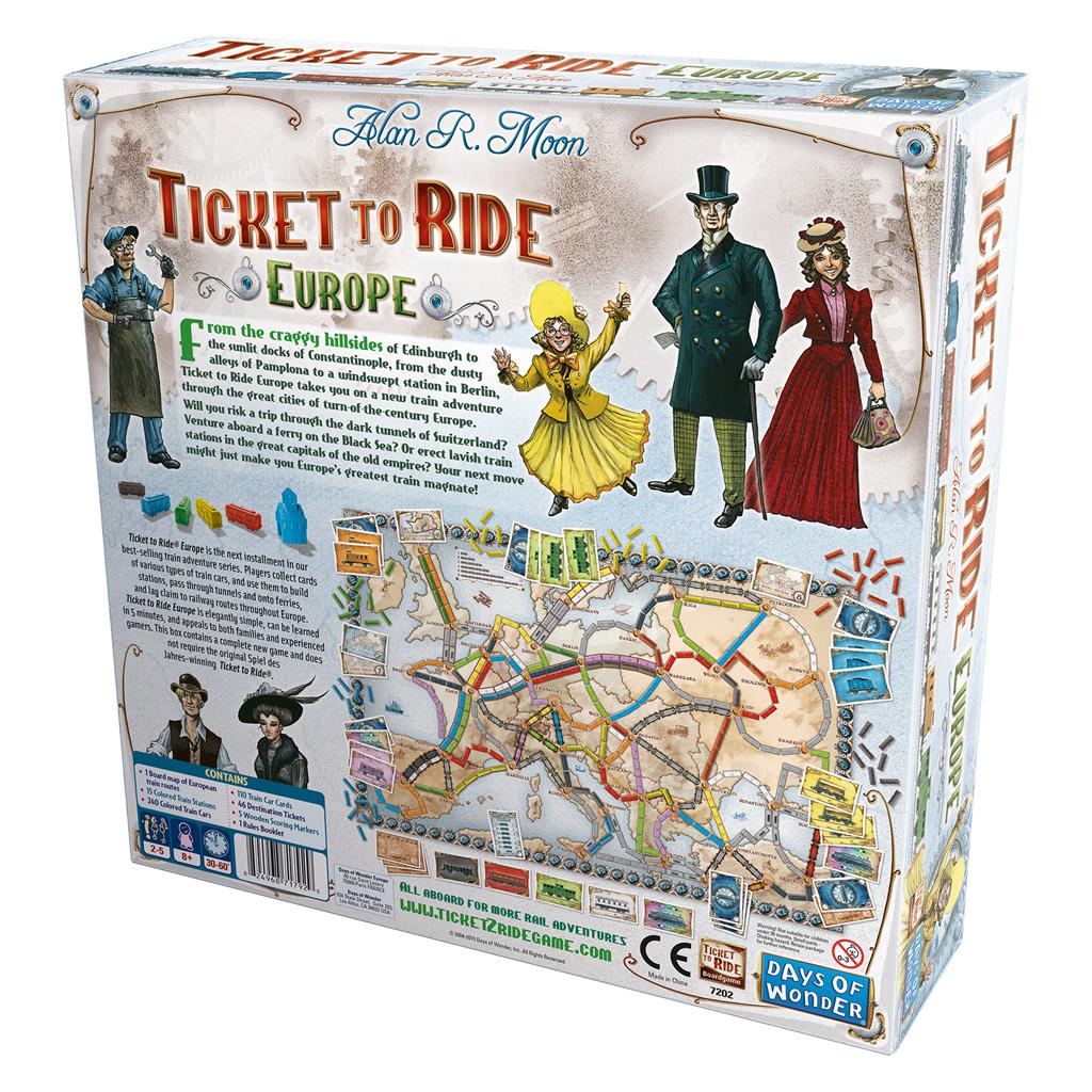 TICKET TO RIDE: EUROPE