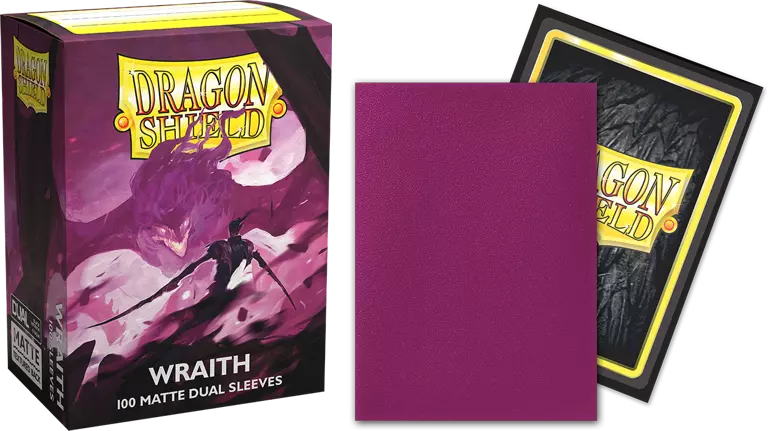 Dragon Shield Game Sleeves Matte Dual Wraith 100ct Pack