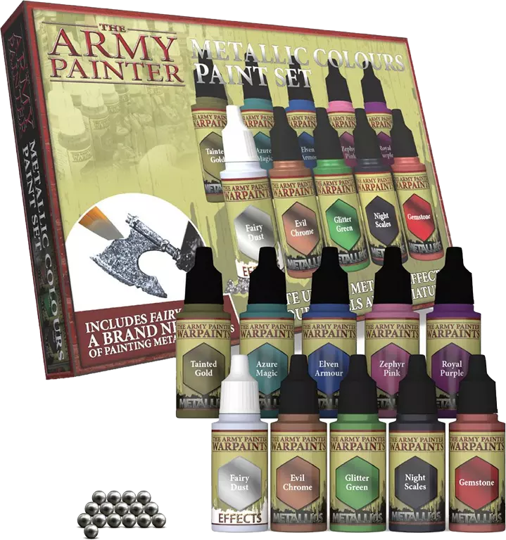 Army Painter: Metallic Colors Paint Set